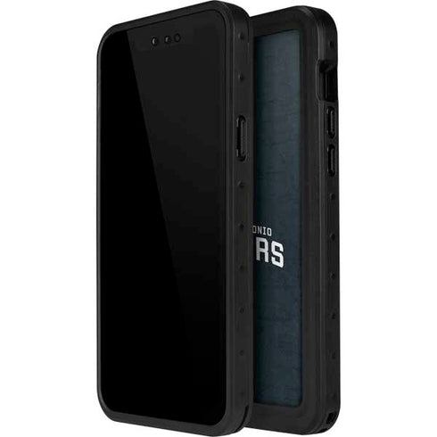 NBA San Antonio Spurs Distressed iPhone 15 Waterproof Case